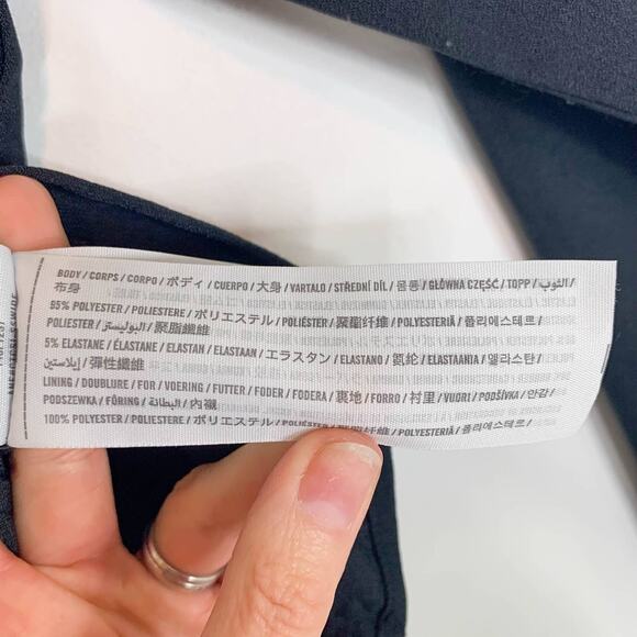 NWT ABERCROMBIE & FITCH y2k long sleeve triangle cutout top 90s - Picture 6 of 9